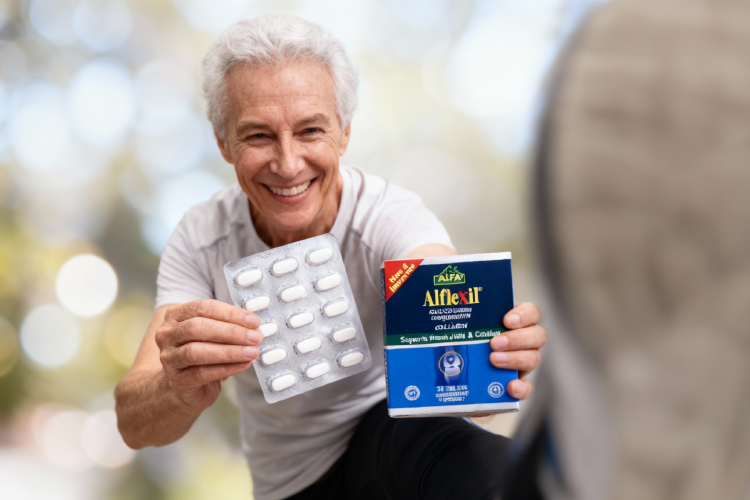 مکمل آلفلکسیل برای بهبود انعطاف پذیری مفاصل و دیسک کمر